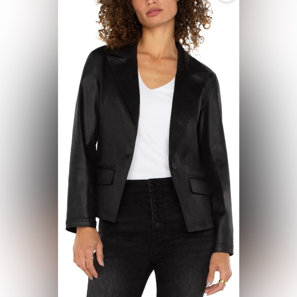 Liverpool one button blazer